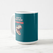 Mug Mème de dinosaure T-Rex mode Papa activé (Devant gauche)