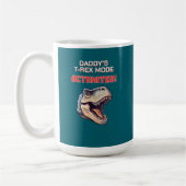 Mug Mème de dinosaure T-Rex mode Papa activé (Gauche)