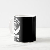 Mug Mème de Disc Golf - Joueur de golf de frisbee drôl (Devant gauche)