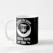 Mug Mème de Disc Golf - Joueur de golf de frisbee drôl (Gauche)