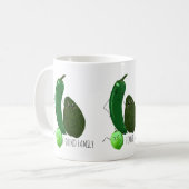 Mug Mème de famille Guacamole avec Jalapeno Avocado Li (Devant gauche)