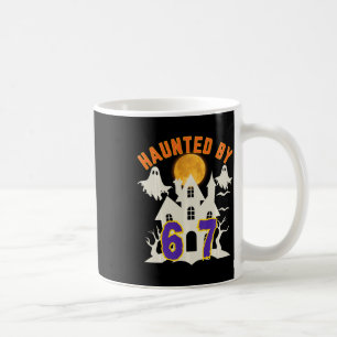 Mug Mème de fantôme hanté Halloween 67 Six Sept