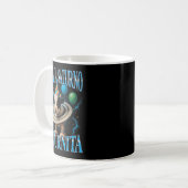 Mug Mème de pourriture cérébrale italienne La Vaca Sat (Devant gauche)