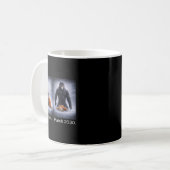 Mug Mème de singe mignon punch design d'animal drôle  (Devant gauche)