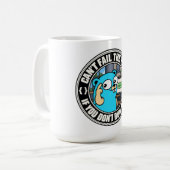 Mug Mème de test de Gopher Golang (Devant gauche)