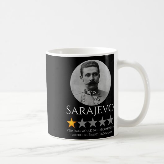 Mug Mème d'histoire - Archduke Franz Ferdinand - World (Droite)