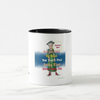 Mug Mémé dit "Soyez gentil"