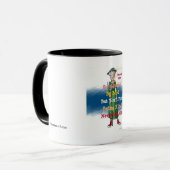 Mug Mémé dit "Soyez gentil" (Devant gauche)