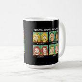 Mug Meme d'oiseau (Devant droit)