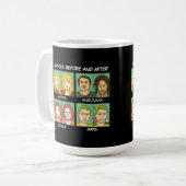 Mug Meme d'oiseau (Devant gauche)