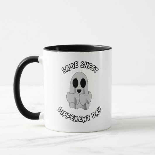 Mug Même drap, jour différent (Gauche)