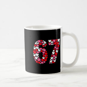 Mug Mème drôle 67 6 7 Argot Gen Alpha pour la Saint-Va
