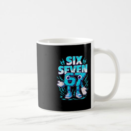 Mug Mème drôle 67 Six Sept 6 7 Garçons de Brainrot ita (Droite)
