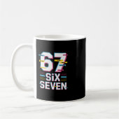 Mug Mème drôle 6 7 Six Sept (Gauche)