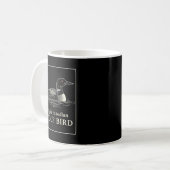 Mug Mème drôle de chasse de fou canadien loup oiseau (Devant gauche)