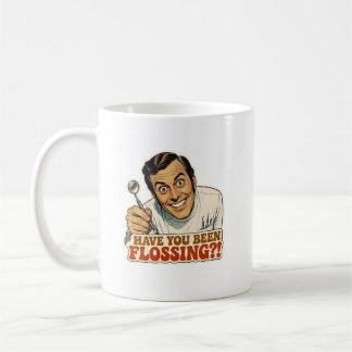 Mug Mème drôle de dentiste rétro Avez-vous utilisé du