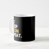 Mug Mème drôle de Gooner Gooning Manger Dormir Goon Ré (Devant gauche)