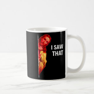 Mug Mème drôle de Jésus que j'ai vu cette citation chr