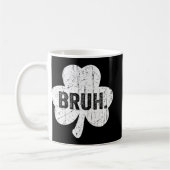 Mug Mème drôle de salutation de frère Bruh Saint mec a (Gauche)