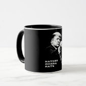 Mug Meme drôle du doigt d'honneur de Trump 2026 (Devant gauche)