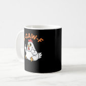 Mug Mème drôle F-Caw-F Poulet (Devant gauche)