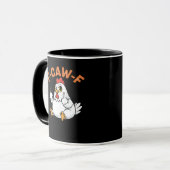 Mug Mème drôle F-Caw-F Poulet (Devant gauche)