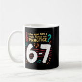 Mug Mème drôle Six Seven 6 7 pour professeur de musiqu (Gauche)