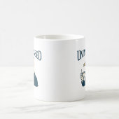 Mug Mème du canard buvant du thé impassible (Centre)
