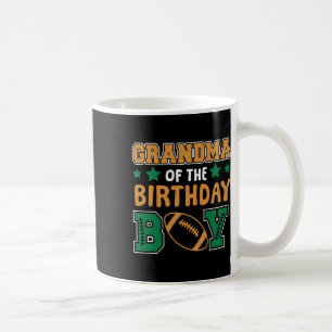 Mug Mémé du garçon d'anniversaire drôle fier Football