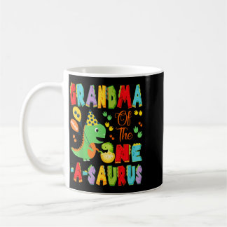 Mug Mémé du garçon qui fête son premier anniversaire O