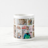 Mug Mémé élégante 15 Photo Collage (Centre)
