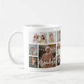Mug Mémé élégante 15 Photo Collage (Gauche)