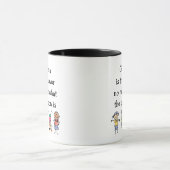 Mug Mémé est la réponse Citation amusante pour enfants (Centre)