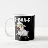Mug Meme F-baa-f – Graphique de mème drôle qui hurle (Gauche)