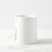 Mug Mème F-Caw-F | Blague de poulet drôle | Coq (Centre)