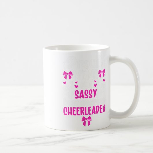 Mug Mème fier d'une grand-mère de mème de meneuse de c (Droite)