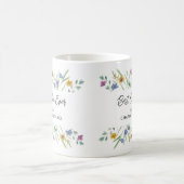 Mug Mémé Florale Personnalisée (Centre)
