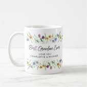 Mug Mémé Florale Personnalisée (Gauche)