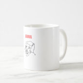 Mug Mème génial (Devant droit)