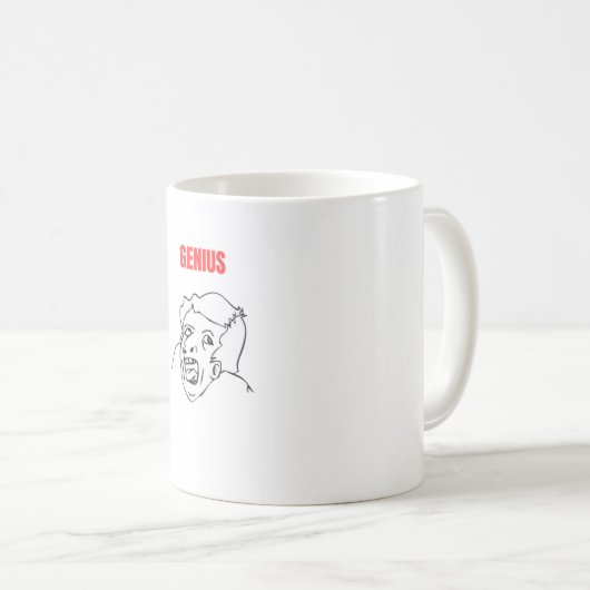 Mug Mème génial (Devant droit)