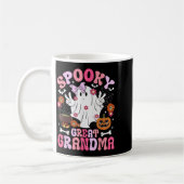 Mug Mémé Halloween effrayante super mémé G (Gauche)
