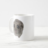 Mug meme, hamster, hamster meme, sad hamster, funny (Devant gauche)