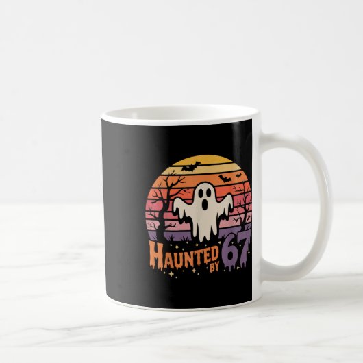 Mug Mème Hanté Rétro 67 Six Sept 6 7 (Droite)