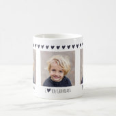 Mug Mémé je t'aime Élégant Simple (Centre)