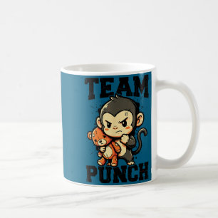 Mug Mème jouet en peluche bébé singe robuste Team punc