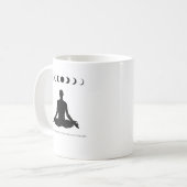 Mug Même la Lune passe par des phases (Devant gauche)