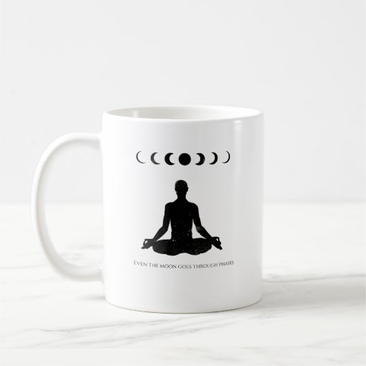 Mug Même la Lune passe par des phases (Gauche)