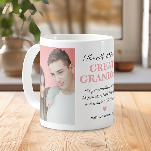 Mug Mémé la plus aimée 2 Photo