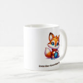 Mug Même les renards ont des hobbies (Devant droit)