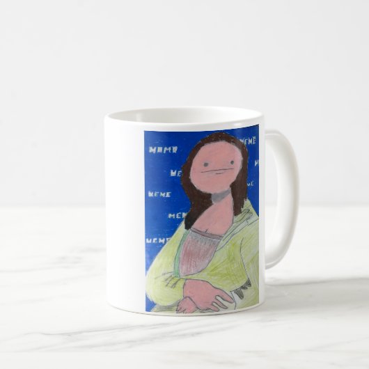 Mug Meme Lisa (Devant droit)